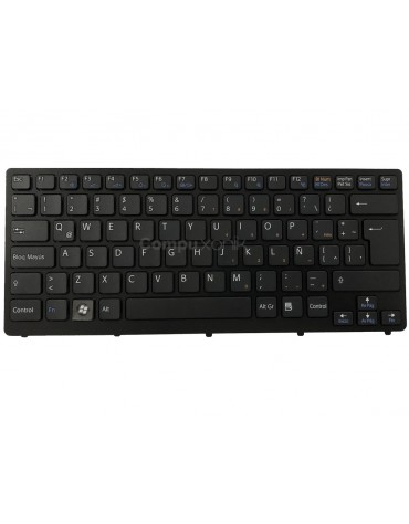 Teclado Sony Vaio VPC-CW VGN-CW Esp con marco