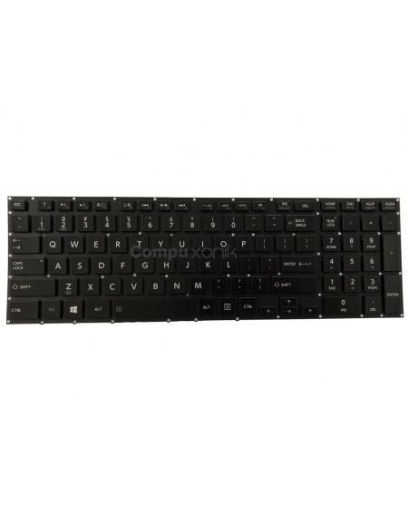 Teclado Toshiba Satellite P55 P55t P55-a P50 P75 P50t Lum