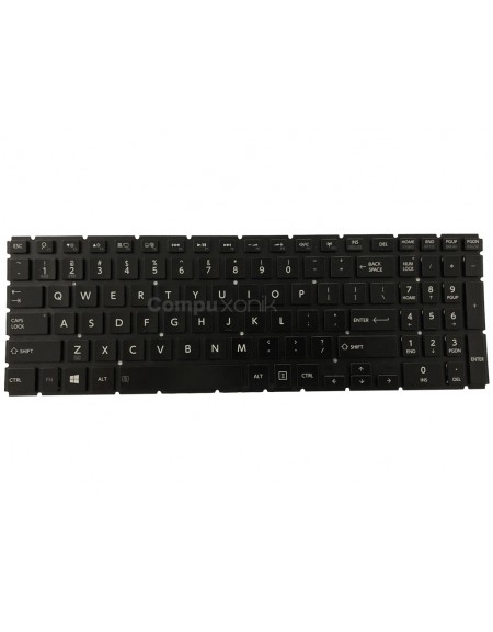 Teclado Toshiba L50-B L50D-B L55-B L55D-B s/Marco Iluminado