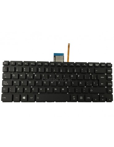 Teclado Toshiba L40-B L40D-B L40DT-B L45-B L45D-B Lum Esp