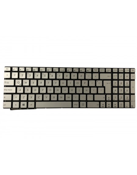 Teclado Asus N551 GL551 GL552 N551J Plata Lum Esp